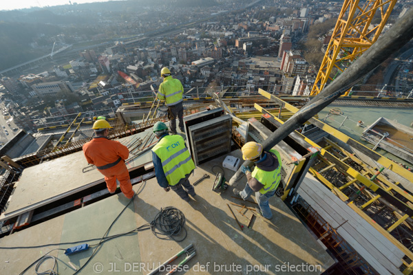 tour des finances à Liège